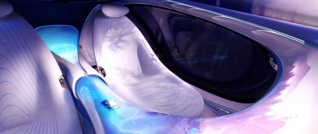 VISION AVTR: Mercedes-Benz presents futuristic car inspired from movie AVATAR
