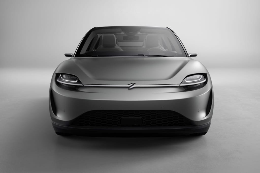Sony astonishes by presenting futuristic electric car "Vision S"