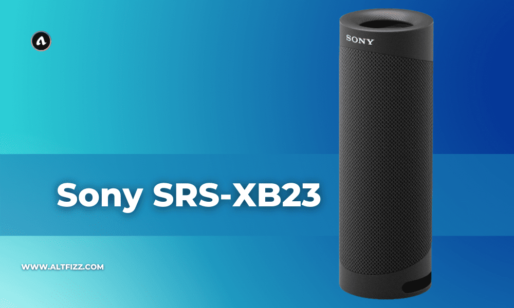 Sony SRS-XB23 Bluetooth Speaker Review - AltFizz